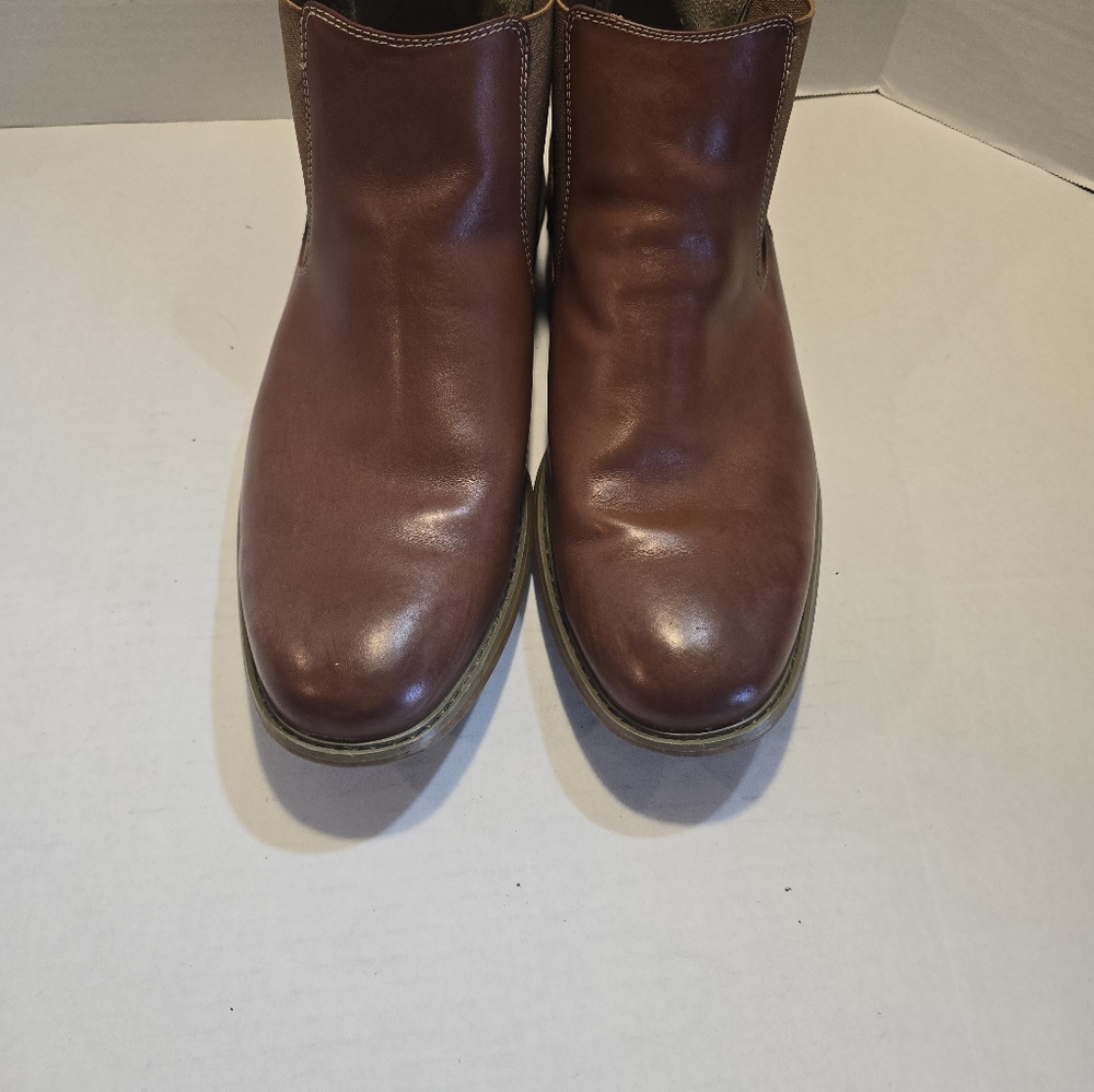 Men casual boots Chelsea Style Brown Dress Boots